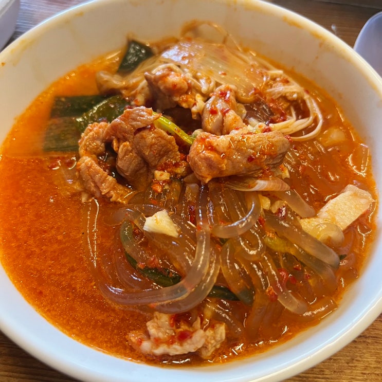  경북 영양 맛집 한입에영양 돼지찌개 포장