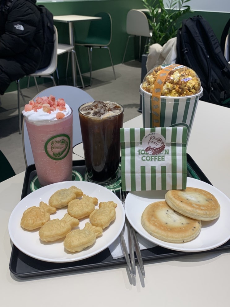  안산 중앙동 신상카페 백억커피 후기｜픽업오더로 웨이팅 없이! 딸기크림스무디·겨울간식까지