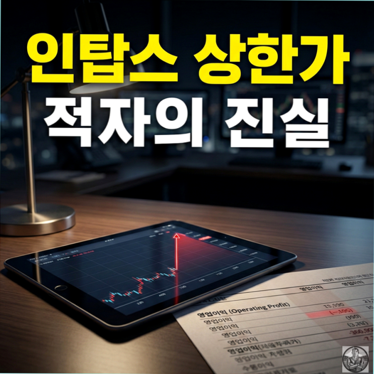 인탑스 주가 전망, 상한가 이유와 매도 타이밍 분석
