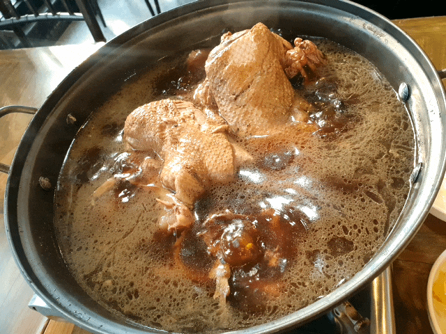  성남 청계산 맛집 옛골명가 능이오리백숙 진해