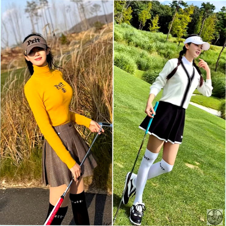  이가령 골프웨어 핏, 보정 없이 비율 깡패 만드는 3가지 공식