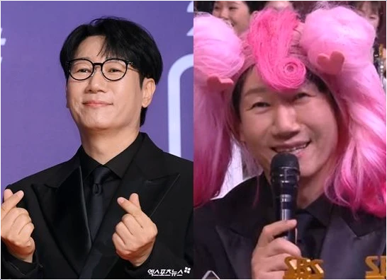  지석진 SBS 연예대상 홀대 논란 가발까지 씌우고 무관 희망고문