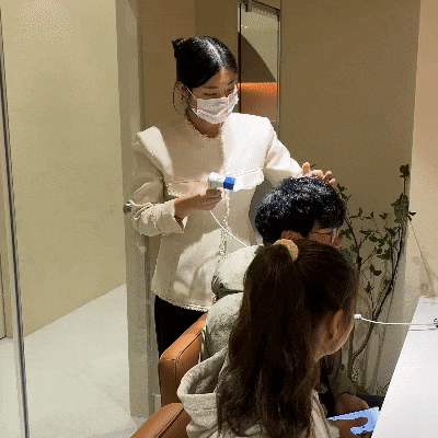  불당동데이트 스칼프잇에서 색다른 커플 두피관리