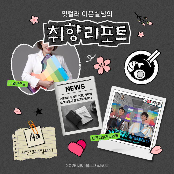  [2025 마이 블로그 리포트] 데이터로 채워보는 내 블로그 취향 리포트