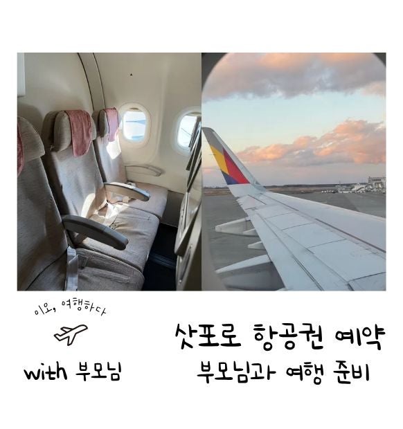 삿포로 항공권 저렴한 시기 - 부모님과 함께 하는 여행이라면? 가성비 예약법