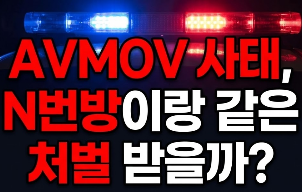 패륜사이트 avmov 신작전문가 N번방 박사방처럼 처벌받을까?