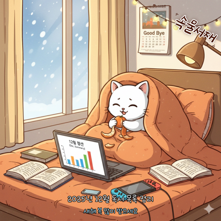  12월 독서 정산 : 해치지 않아요. 도망가지 마세요. (엑셀 파일 있음)