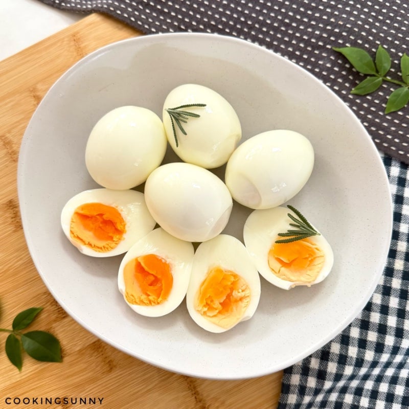 편의점에서 먹던 그 맛! 다이어트에 최고인 초간단 편의점 감동란 만들기 계란찌는법 다이어....