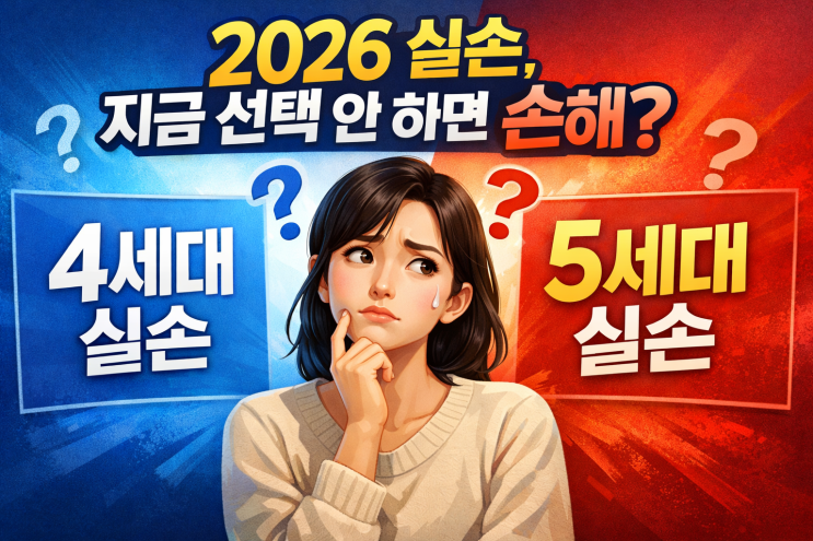   4세대 실손 유지 vs 5세대 전환 — 누가 손해고 누가 이득인가?