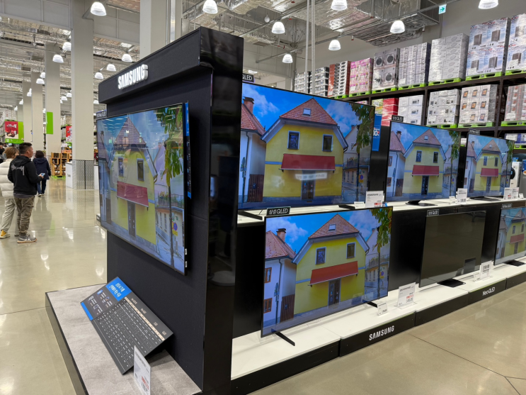  uhd qled 차이 삼성TV 65인치 75인치 화질 추천