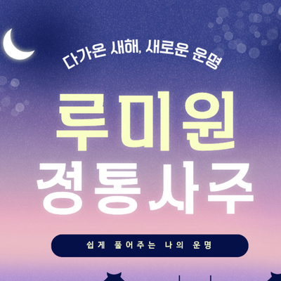  신년운세 2026년 병오년 준비! 100페이지로 분석하는 루미원 정통사주 리얼 후기
