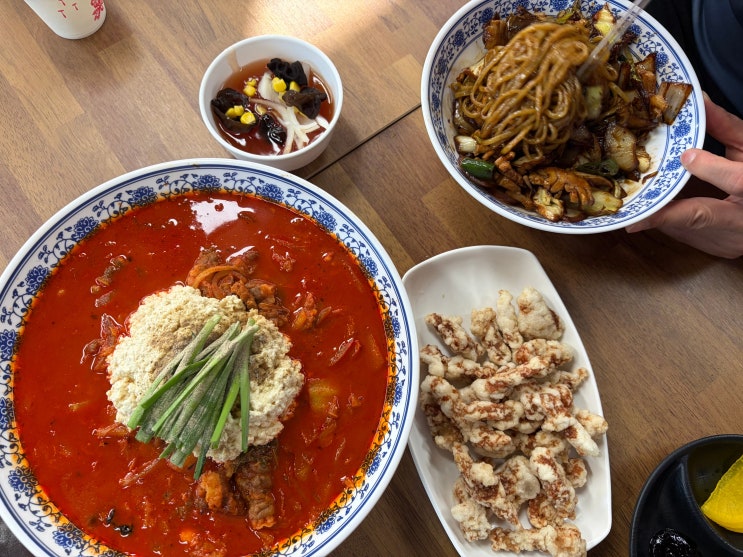  봉담 중식집 교동짬뽕 후기_봉담2지구 짬뽕, 짜장 맛집 점심 방문기