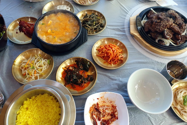  충북 옥천 맛집 맛 좋은 양 많은 석갈비정식 꿈앤돈