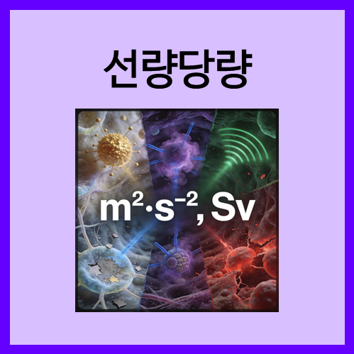  [SI 유도 단위]선량당량