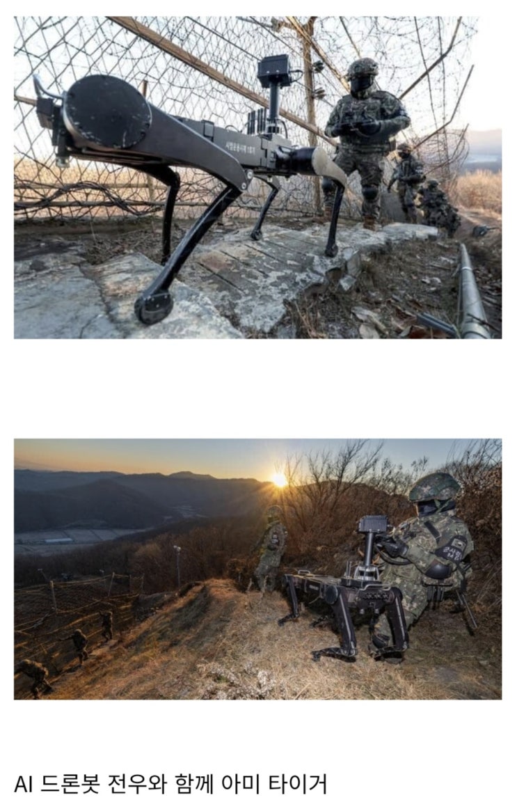  보행병기의 시대가 한국군에 도래했다