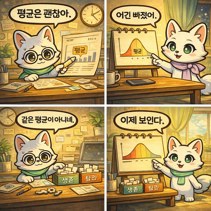  투자 수익률 보는 법, 부자가 평균을 믿지 않는 이유