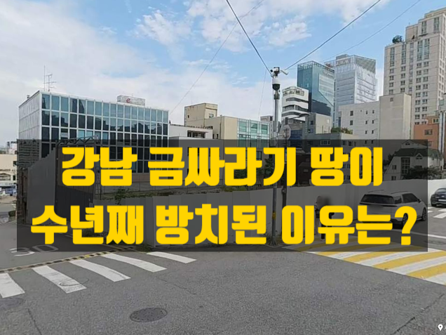  강남 금사라기 땅, 왜 수년째 나대지·주차장으로 방치될까? 겉으로는 방치, 실제로는 전략!