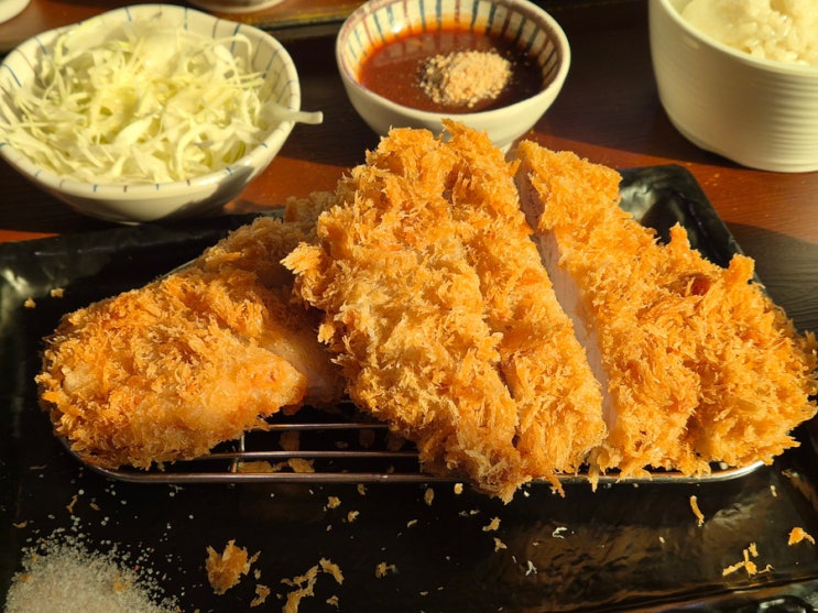  분당 돈까스 맛집 바삭돈카츠 서현점 촉촉하고 부드러운 수제 돈카츠