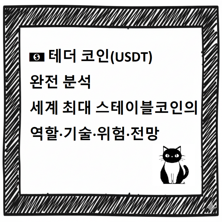   테더 코인(USDT) 완전 분석｜세계 최대 스테이블코인의 역할·기술·위험·전망