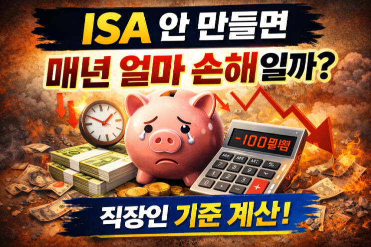  중개형 ISA vs 신탁형 ISA, 세금 차이로 보면 답 나옵니다