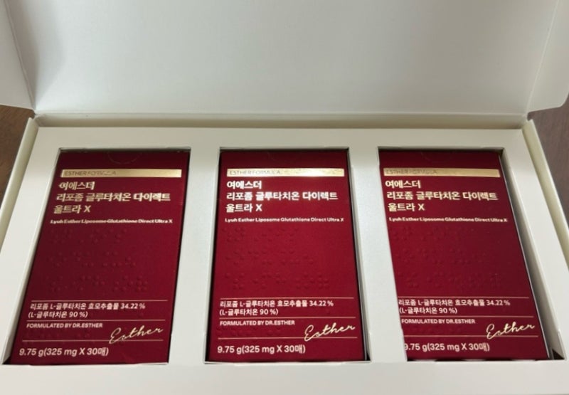 여에스더 리포좀 글루타치온 다이렉트 울트라 X 효능 가격 정보:)