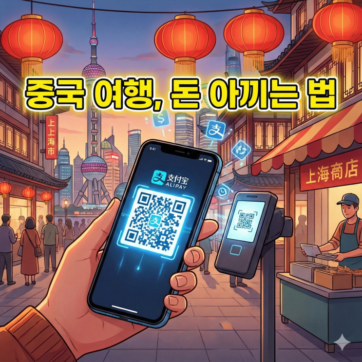  중국 여행 환전, 아직도 은행에서 위안화 바꾸시나요? -  알리페이·카드로 돈 덜 쓰는 방법
