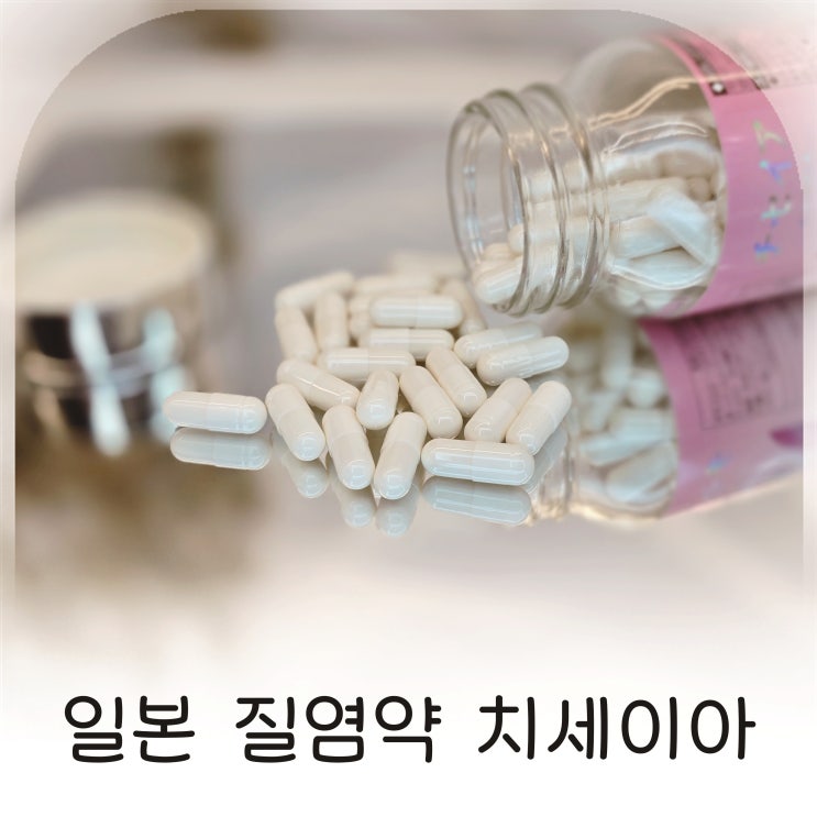  일본 질염약 치세이아로 관리하는 데일리 질 건강
