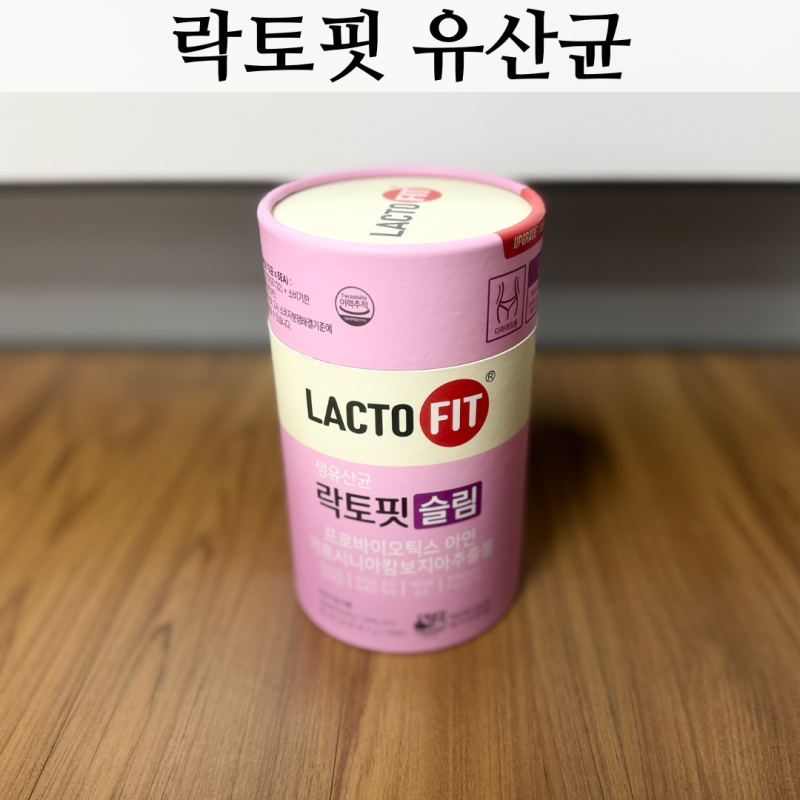 유산균 추천 락토핏 슬림 다이어트 유산균 프로바이오틱스 내돈내산