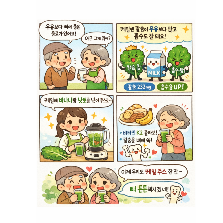  “우유보다 낫다?” 뼈 건강에 좋은 의외의 음료 정체