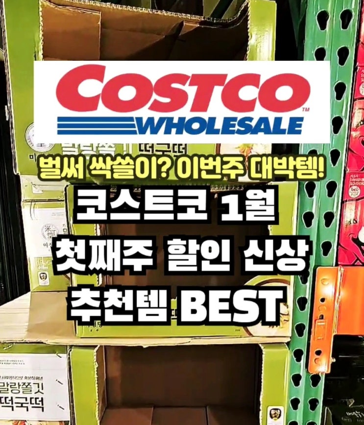  코스트코 1월 첫째주 할인상품