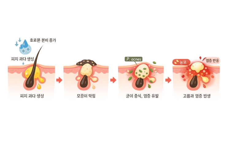  한의학 박사가 알려주는 여드름의 원인과 관리 방법