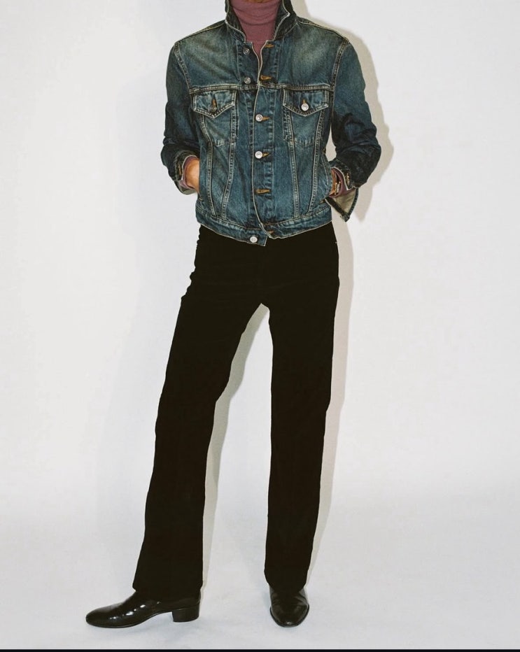  Husbands Paris Black Flared Jeans Black 허즈밴드 파리 블랙 플레어 진