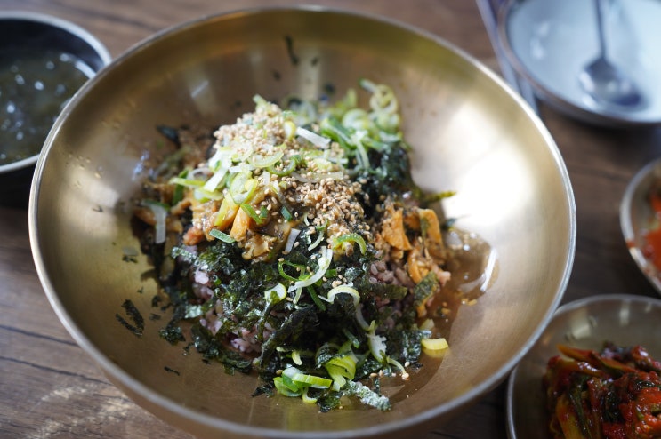  제주 한경면맛집 웃뜨르항아리 한경면 보말칼국수 전복비빔밥 후기