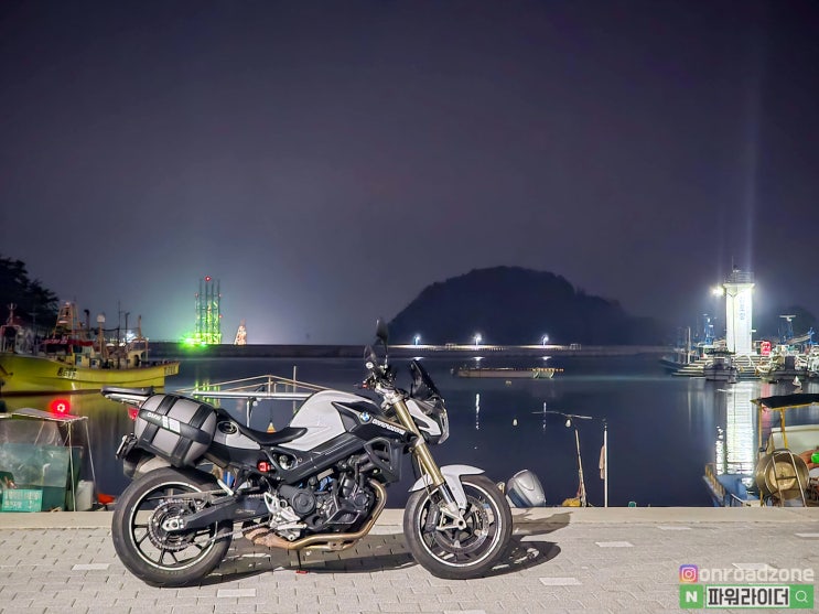  2026.03.24 진해 삼포항 밤바리.어쩌다보니 새로 가져온 BMW F800R 과 함께 진해 야경 드라이브