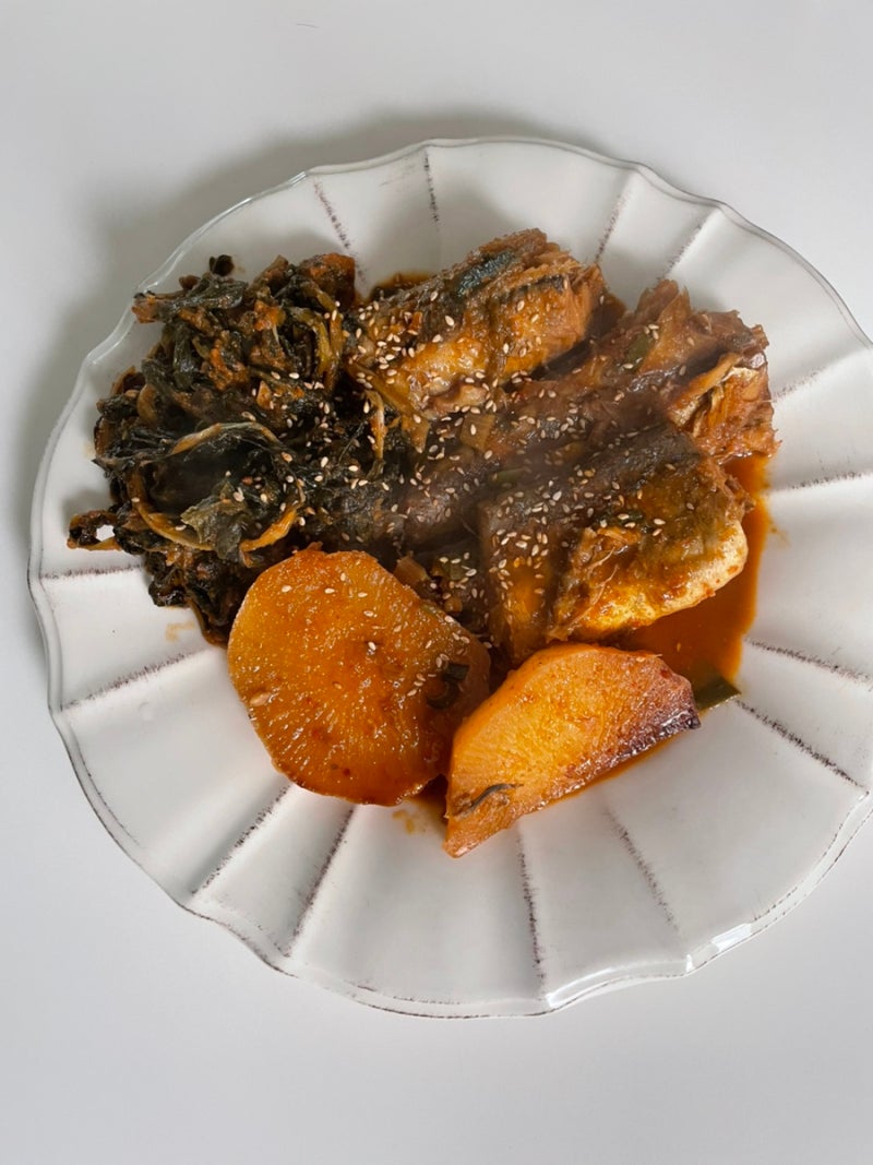 시래기 코다리찜 만들기 레시피 반찬 만들기