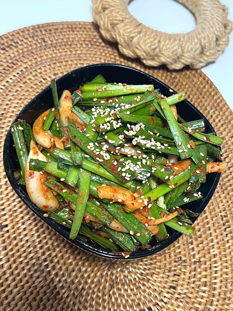 고기집 그 맛 그대로! 부추무침 5분 완성 부추 겉절이 황금 레시피