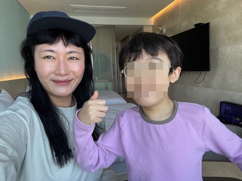 김미려, 희귀병 아들 이온과 여수 여행 근황 공개