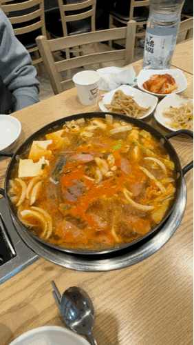  [검단] 맛집 추천 김뚜껑부대찌개 검단아라점 메뉴판