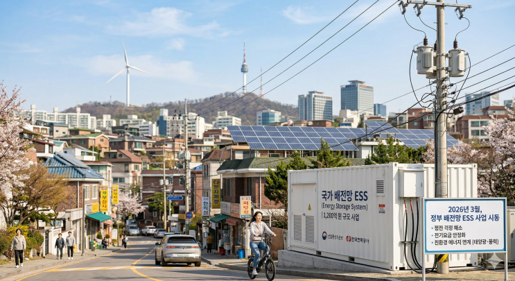 <b>ESS</b>란 무엇인가ㅣ<b>배전망 ESS</b> 1,200억 투자로 우리 전기... 