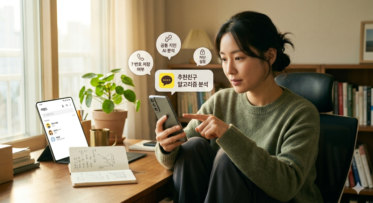  카카오톡 추천친구 갑자기 뜨는 이유 | 상대방 번호 저장 확인 | 삭제후 재노출