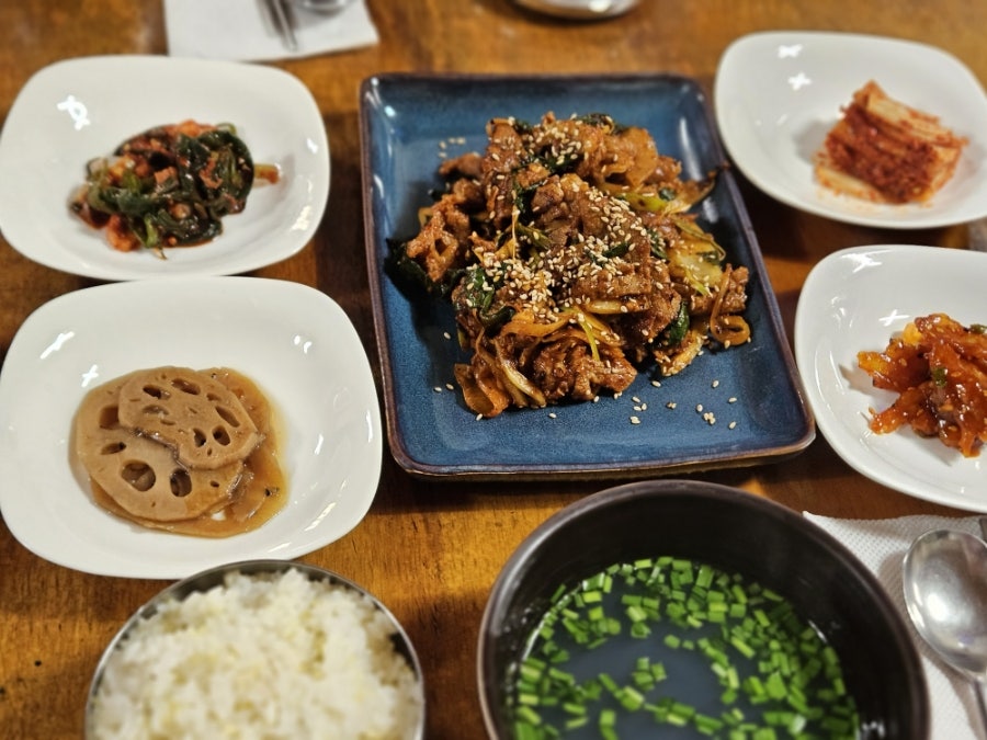 남도벌교재첩국 사진