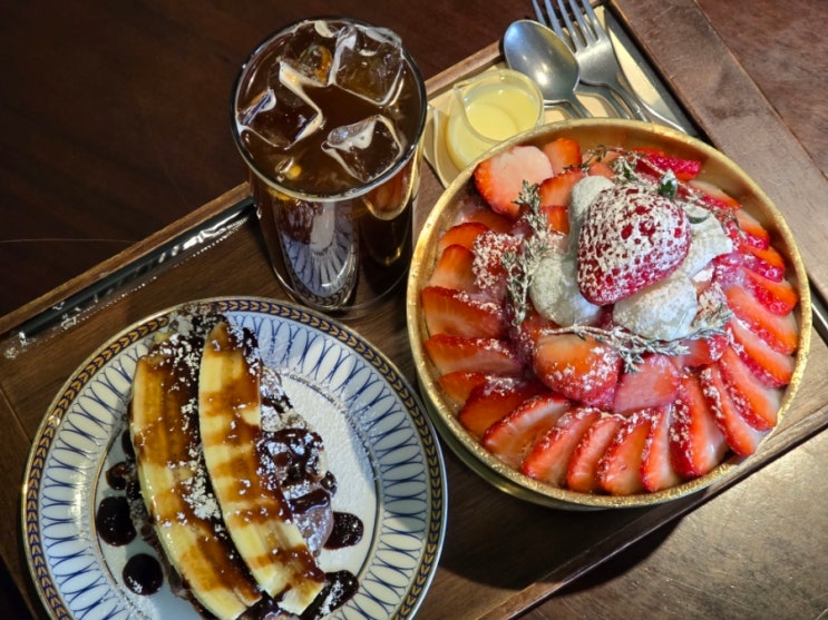  [광주/동명동] 동명동 심야카페 빙수·크로플 맛집|주차정보_사월의 파랑