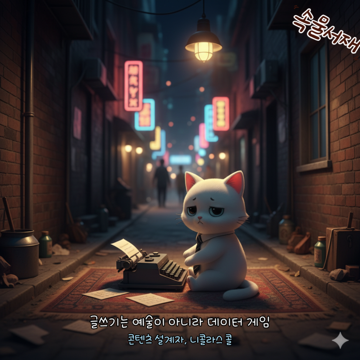  [한줄 평/인용문]콘텐츠 설계자, 니콜라스 콜