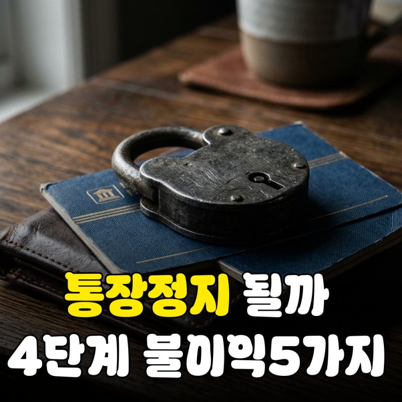 국민연금 체납 압류, 정말 통장까지 정지될까? 4단계 절차와 불이익 5가지