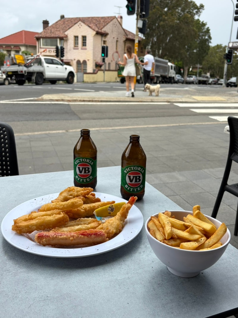 호주 시드니 본다이비치 맛집 ㅣ Bondi road seafoods 피쉬앤칩스