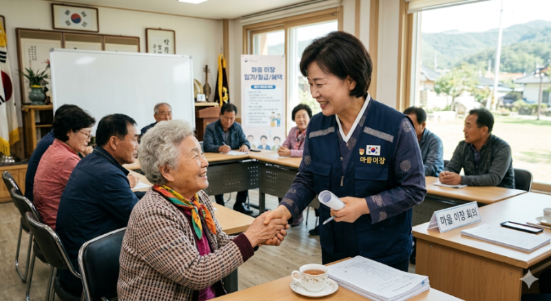 "월 40만 원+α" 우리 동네 마을 이장 월급과 혜택 총정리