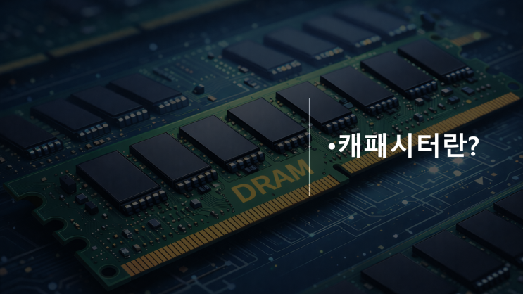  [반도체 기초] 캐패시터란?