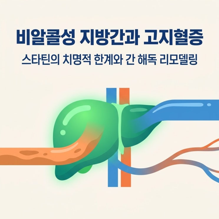  비알콜성 지방간과 고지혈증, 탁해진 피를 맑게 하는 간 해독 리모델링