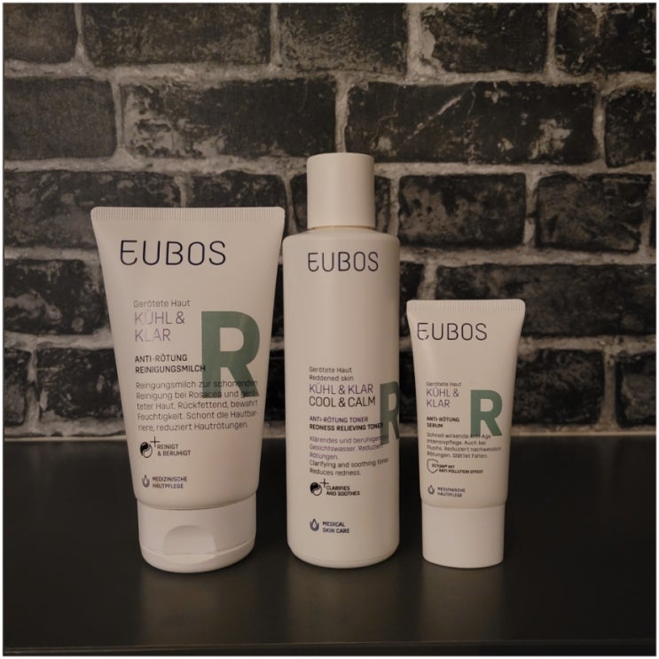  안면홍조, 주사피부염, 로사세아 전용 - 오이보스 안티레드니스 Eubos Kühl & Klar