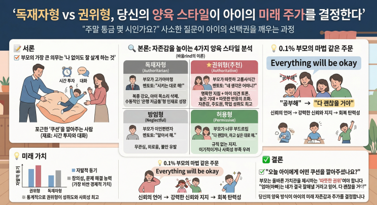  "실패해도 괜찮아, 쿠션이 있잖아!" 자존감 높은 0.1% 아이를 만든 부모의 비밀